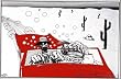 Ralph Steadman Fear & Loathing Las Vegas Framed Art Poster Print