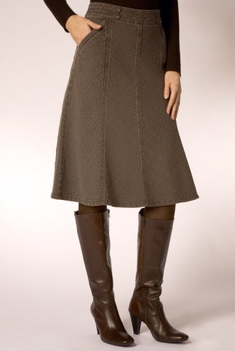 Per Una Panelled Herringbone Skirt clothing