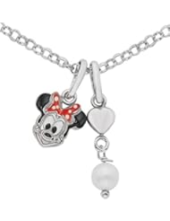 Disney® Minnie Mouse Enamel & Pearl Necklace
