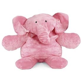 North American Bear Company Flatophant, Pink, Large