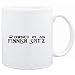 Mug White " OWNED BY Finnish Spitz " Dogs