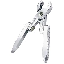 Swiss+Tech ST50022 Micro-Tech 6-in-1 Key Ring Multi-Function Tool