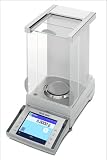 Mettler Toledo XP204S Precision Balance Toploading Scale, Capacity 210g x 0.1mg, 90mm Diameter Weigh Pan