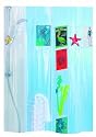 Spirella 10.39048 Duschvorhang "Postcard Clear", vinyl B x H: 180 cm x 200 cm