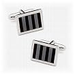 Striped Mosaic Cufflinks