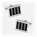 Striped Mosaic Cufflinks