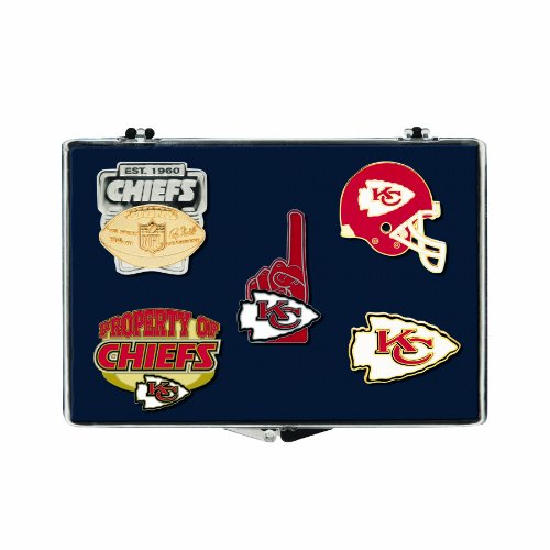 NFL Kansas City Chiefs 5-Pin Collector Set