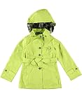 London Fog Chester Square Trench Coat (Sizes 7 - 16) - green, 14 - 16