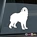 Mister Petlife Great Pyrenees Sticker Vinyl Auto Window pyr