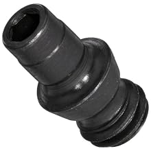 Dorian Tool NL Negative Lock Pins for Inserts with 3/8" IC, 25/64" Length, #10-32 TPI Thread, 5/64" Hex Wrench (Pack of 10)