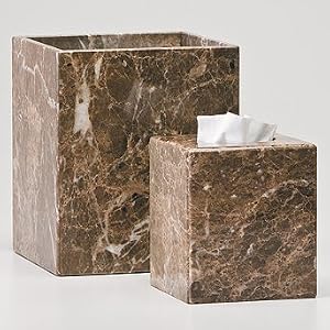 Emperador Wastebasket - Frontgate