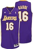 Adidas Los Angeles Lakers Pau Gasol Youth (Sizes 8-20) Revolution 30 Swingman Road Jersey Medium