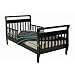 Dream On Me Classic Sleigh Toddler Bed - Black