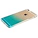 NageBee(TM) - iPhone 6 Plus 5.5 inch case - Transparent Gradient Water Drop Design Hard Case + {LCD Screen Protector Shield(Ultra Clear) + Touch Screen Stylus} (Transparent Clear White)