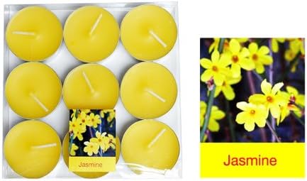 Thai Spa Candle , Relaxed Aroma Candle Jasmine Smell with Aluminium Grommet Holder Thai Product