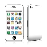 iPhone 4 skin - Solid State White (Glossy finish) - High quality precision engineered removable adhesive vinyl skinby DecalGirl