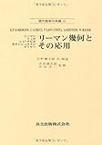 リーマン幾何とその応用 (現代数学の系譜 10)-
