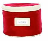 Kangaroom China Saucer Storage, Red Reviews