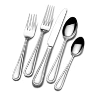 Mikasa Sophia 65-Piece Flatware Set, Service for 12