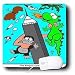 Londons Times Star Wars and Star Trek Cartoons - The Empire Building Strikes Back - Mouse Pads Image