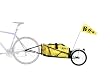 BOB Yak 28 Plus Trailer In Black (Includes Dry Sak)