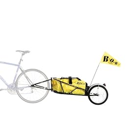 BOB Yak 28 Plus Trailer In Black (Includes Dry Sak)