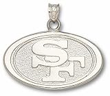San Francisco 49ers Sterling Silver Pendant - B0009R68DC