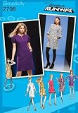 SIMPLICITY PATTERN 2798 PROJECT RUNWAY MISSES