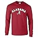 Elite Fan Shop Alabama Crimson Tide Long Sleeve Tshirt - X-Large