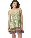 Angie Border-Print Dress