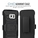 MoKo Galaxy S6 Edge+ Plus Case, [Heavy Duty] Full Body Rugged Holster Cover with Swivel Belt Clip for Samsung Galaxy S6 Edge + 2015 Smartphone, BLACK (Will Not Fit Galaxy S6 edge)
