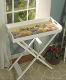 Goin' Coastal Serving Tray & Stand