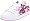 White/Crazy Pink