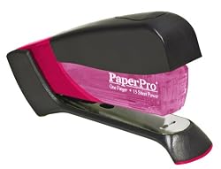 PaperPro Compact Stapler, Translucent Red (1511)