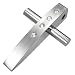 Urban Male Men's Stainless Steel CZ Set Cross & Chain
