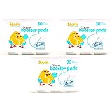 Sposie Booster Pads Diaper Doubler, 90 Count, 3 Packs of 30 Pads
