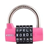Wordlock 5-Wheel Padlock
