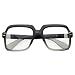 Old School Vintage Squared Eyeglasses