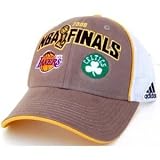 Adidas NBA Finals 2008 Los Angeles Lakers vs Boston Celtics Trucker Hat Cap -(One Size)