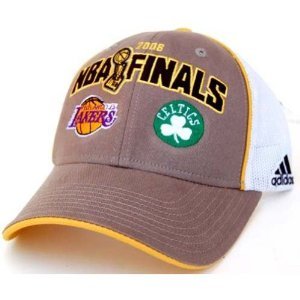 Adidas NBA Finals 2008 Los Angeles Lakers vs Boston Celtics Trucker Hat Cap -(One Size)