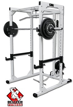 Deltech Power Rack with Lat