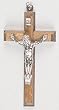 Small Crucifix - Latin Cross - Pendant - 2 and 1/4in. Height - IMPORTED FROM ITALY