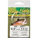 Fishing: Frog Hair Supple Butt Leaders