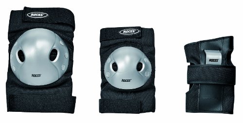 Roces 3 Pack Sch&uuml;tzer Basic, schwarz, M, 301366 Preisvergleich