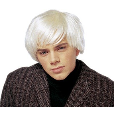 Artist Wig Adult Platinum White Costume Accessory