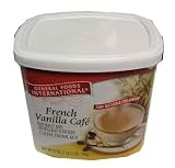 General Foods International French Vanilla Cafe Coffee Drink Mix, 27 Ounce Container