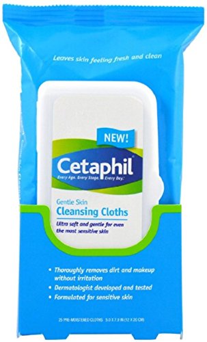 Cetaphil Skin Cleansing Cloths, 10 ea