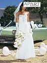 S*E 122 APART Hochzeitskleid Brautkleid creme Gr. 44