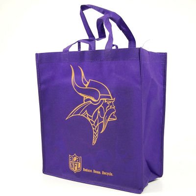 Buy MINNESOTA VIKINGS OFFICIAL REUSABLE SHOPPING BAG (2) by Forever Collectibles