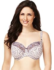 Flutter Print Non-Padded Balcony DD-G Bra